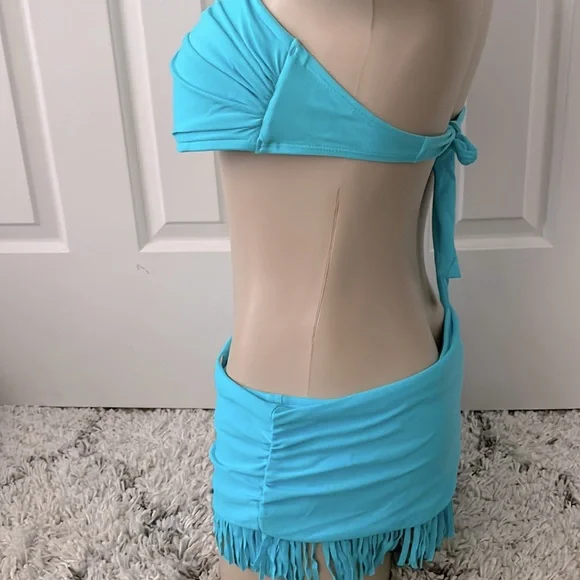 BODY GLOVE FRINGE BIKINI NWT SZ SMALL. MED - Picture 2 of 6